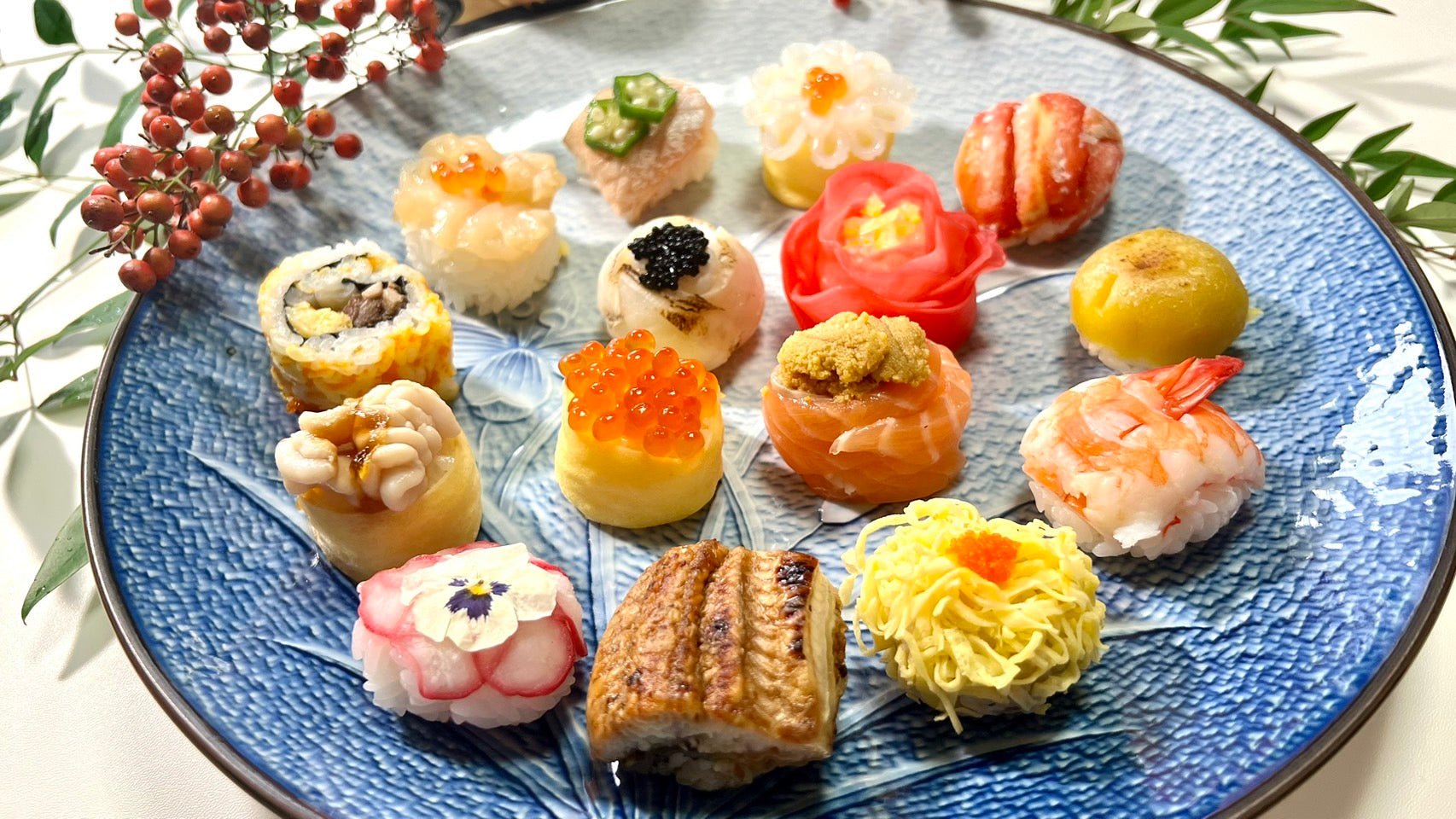 手毬寿司様 記念日に彩りを添える贅沢手毬寿司『華てまり』｜海鮮茶屋せんざん本店