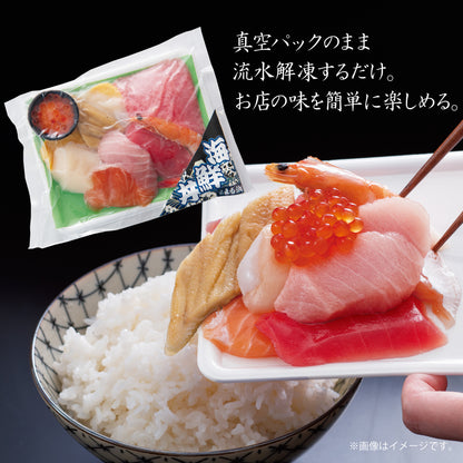 まる浜 トロサーモン丼セット